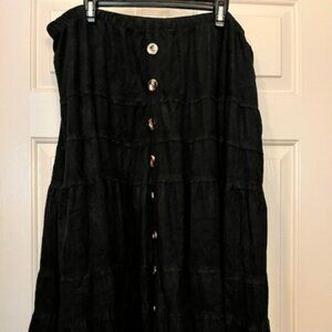 WOMAN WITHIN - Moleskin - Skirt - Western - Bohemian - Prairie - 2X